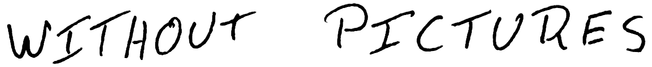 Without Pictures